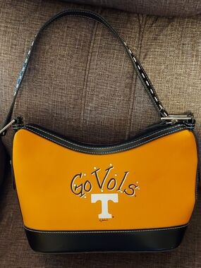 Tennessee Volunteers Orange Shoulder Bag with Black Trim